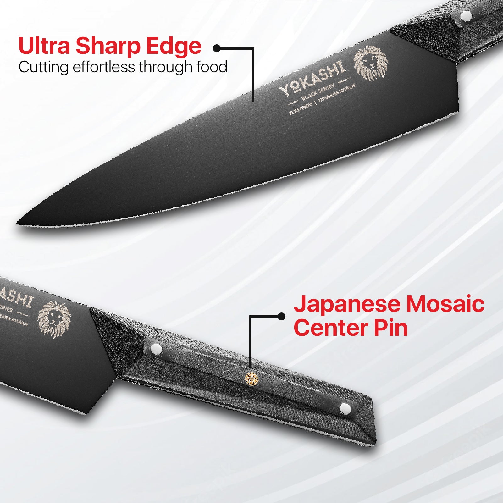 Black Series chef knife 8 inch