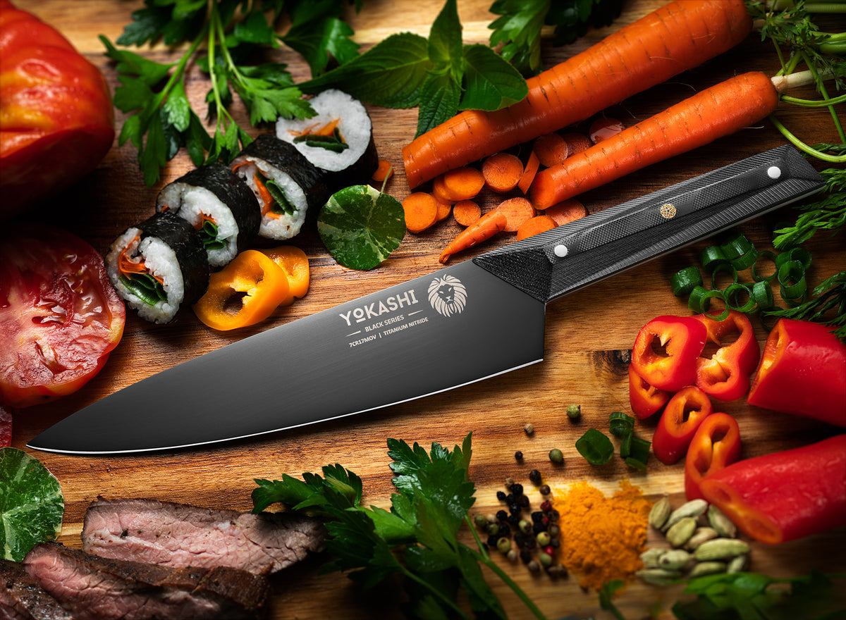 Black Series chef knife 8 inch
